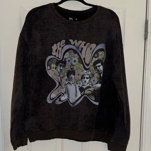 The Who Graphic Sweatershirt - Black